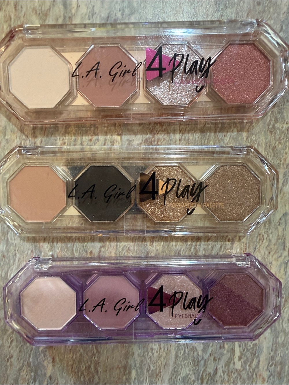 NEW LA Girl 4Play Eyeshadow Palettes